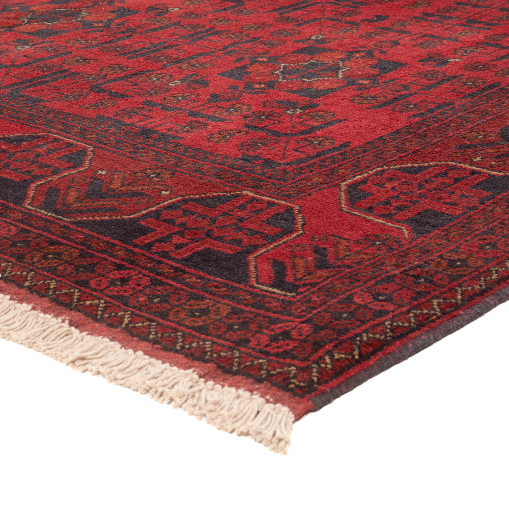 Afghan Teppich - Kunduz - 236 x 166 cm - rot