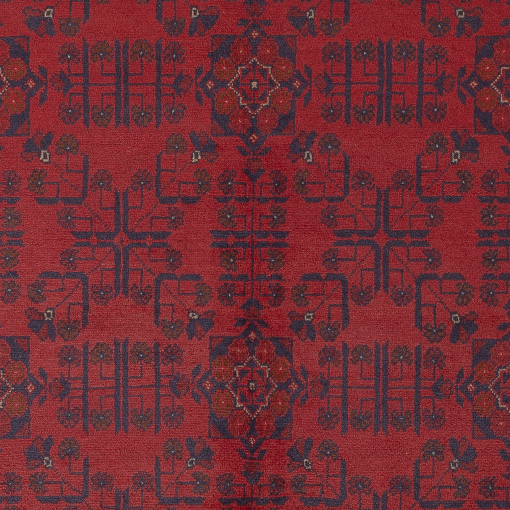 Afghan Teppich - Kunduz - 229 x 177 cm - rot