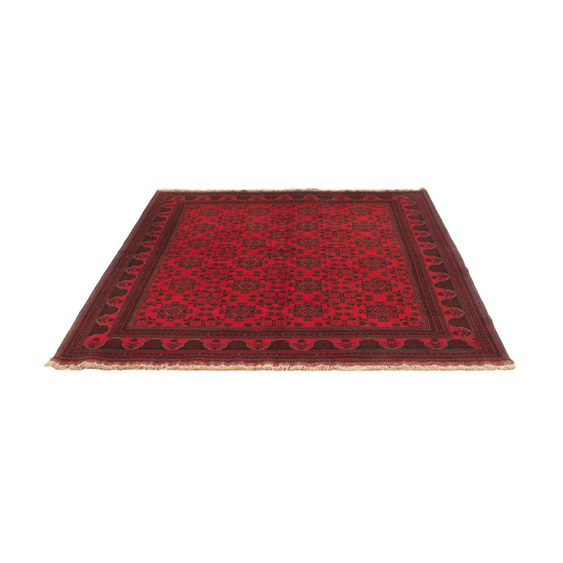 Afghan Teppich - Kunduz - 223 x 173 cm - rot