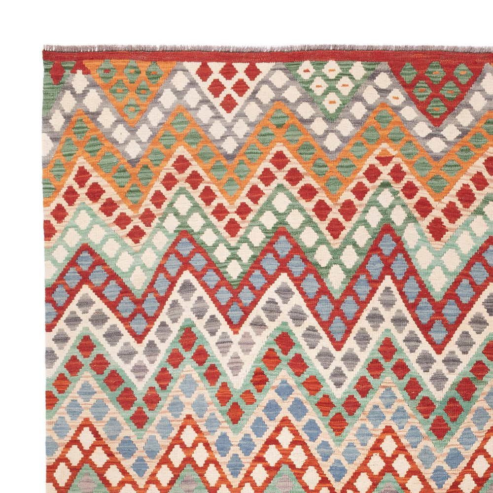 Kilim Maimana Alfombra 263x285cm - Alfombra de lana