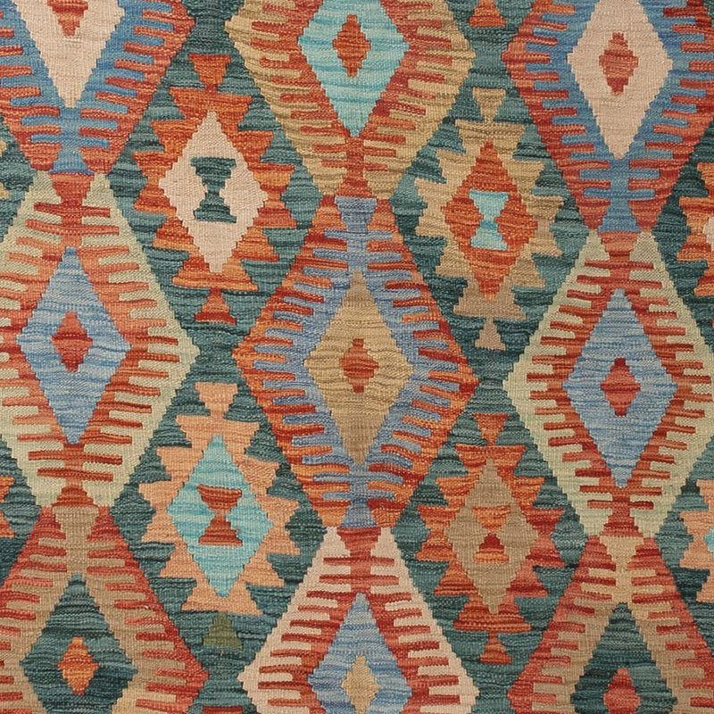 Kelim Teppich - Splash - 353 x 251 cm - bunt