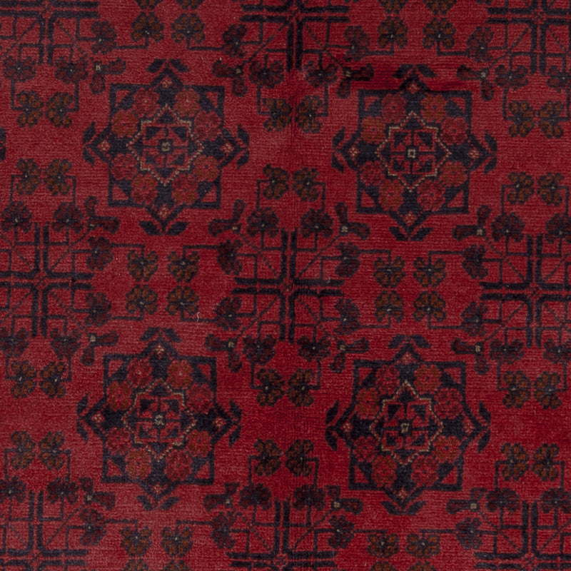 Afghan Teppich - Kunduz - 200 x 151 cm - rot