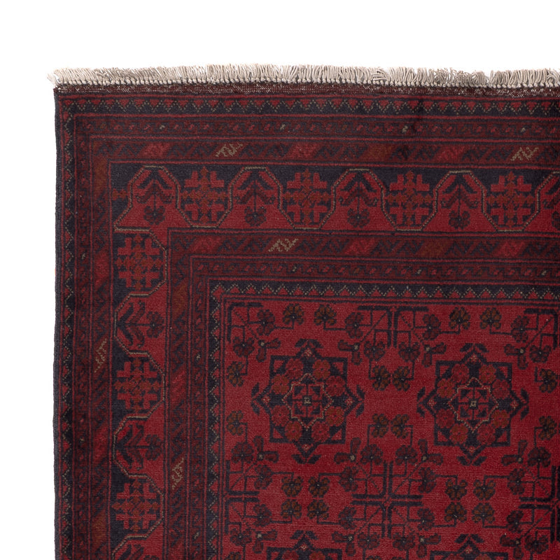 Afghan Teppich - Kunduz - 200 x 151 cm - rot