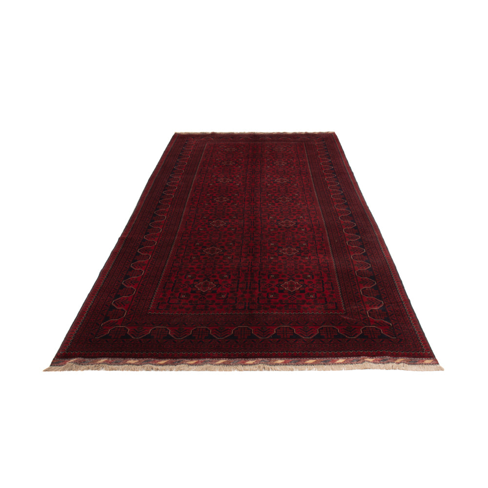 Läufer Afghan - Kunduz - 385 x 148 cm - rot