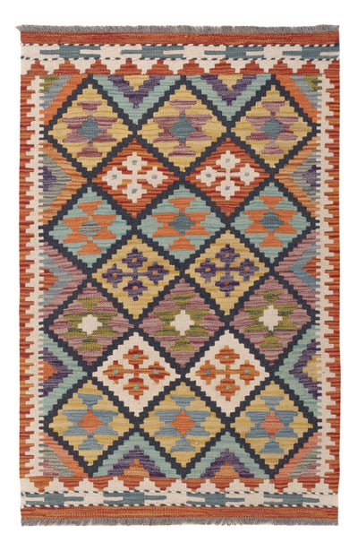 Kilim Maimana Alfombra 81x129cm - Alfombra de lana