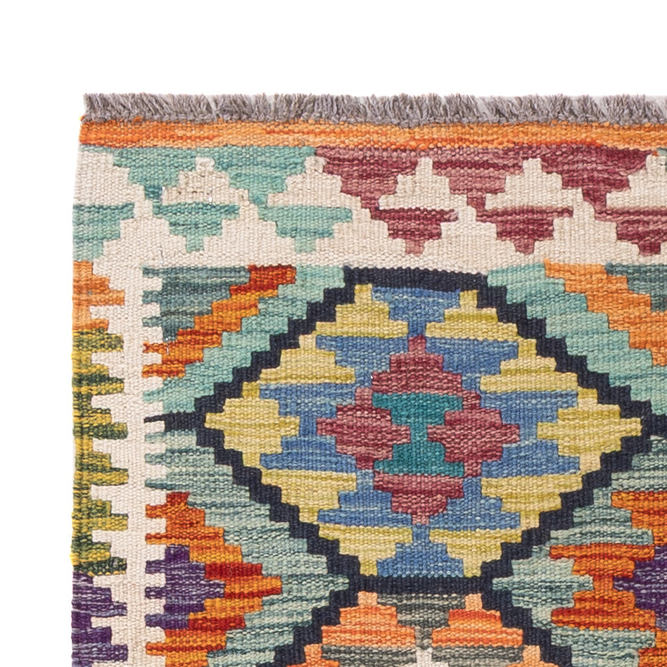 Kilim Maimana Alfombra 124x81cm - Alfombra de lana