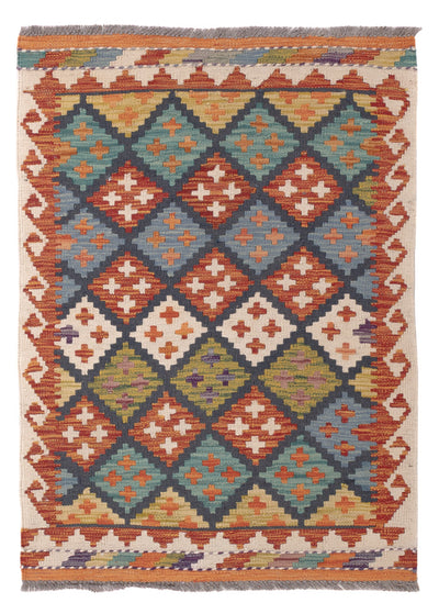 Kilim Maimana Alfombra 82x114cm - Alfombra de lana