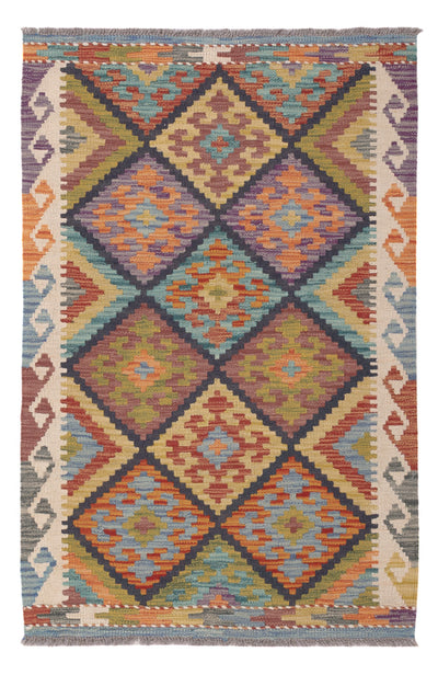 Kilim Maimana Alfombra 81x121cm - Alfombra de lana