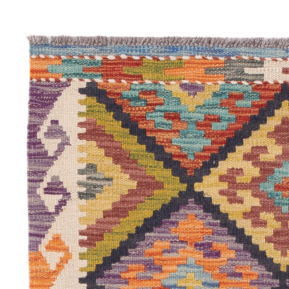Kilim Maimana Alfombra 121x81cm - Alfombra de lana