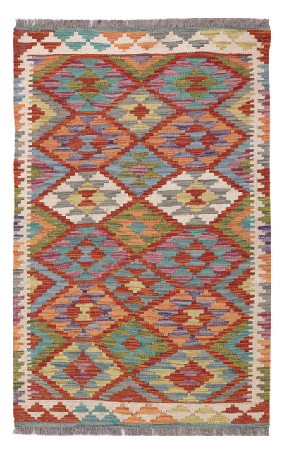 Kilim Maimana Alfombra 77x124cm - Alfombra de lana