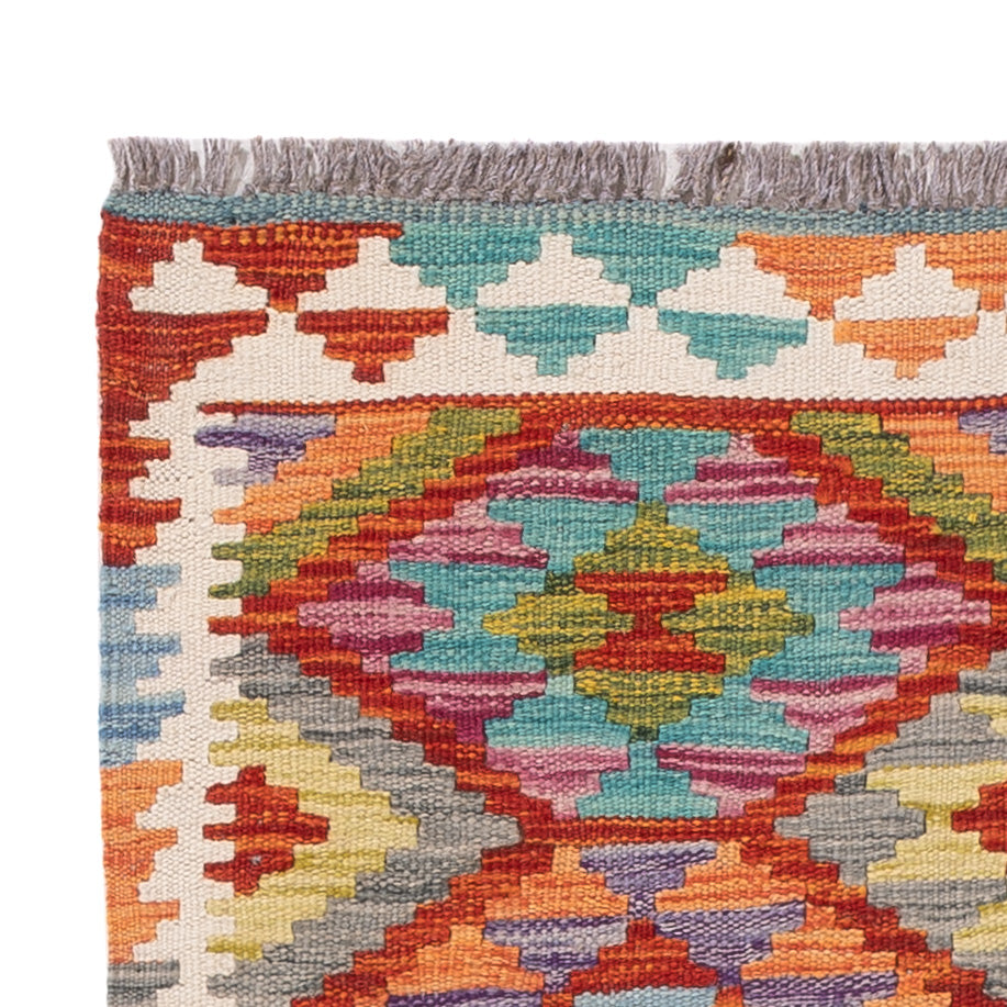 Kilim Maimana Alfombra 124x77cm - Alfombra de lana