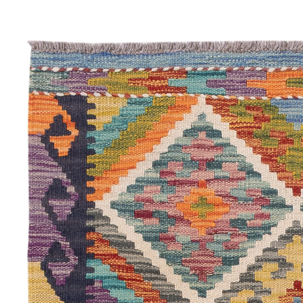 Kilim Maimana Alfombra 122x81cm - Alfombra de lana