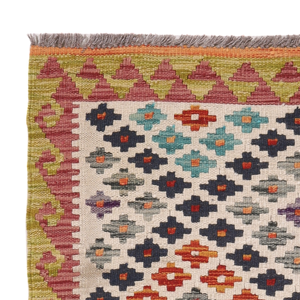 Kilim Maimana Alfombra 126x87cm - Alfombra de lana