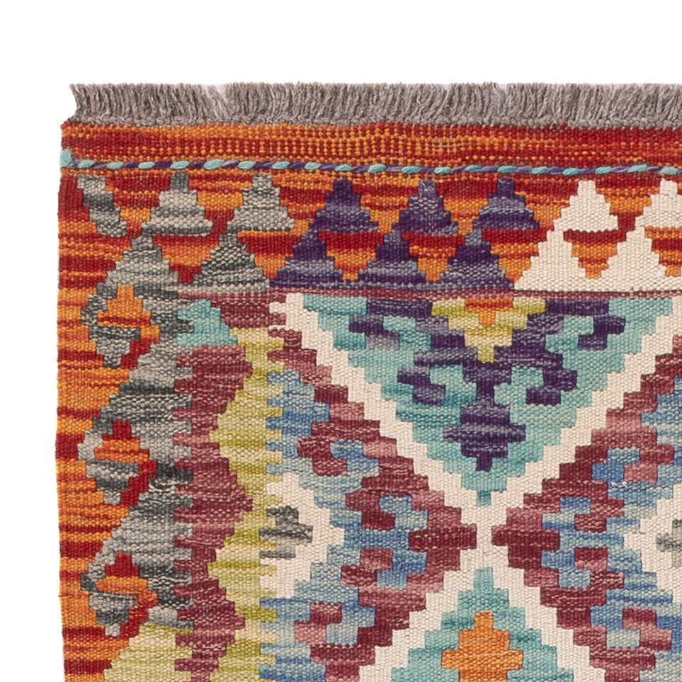 Kilim Maimana Alfombra 122x81cm - Alfombra de lana