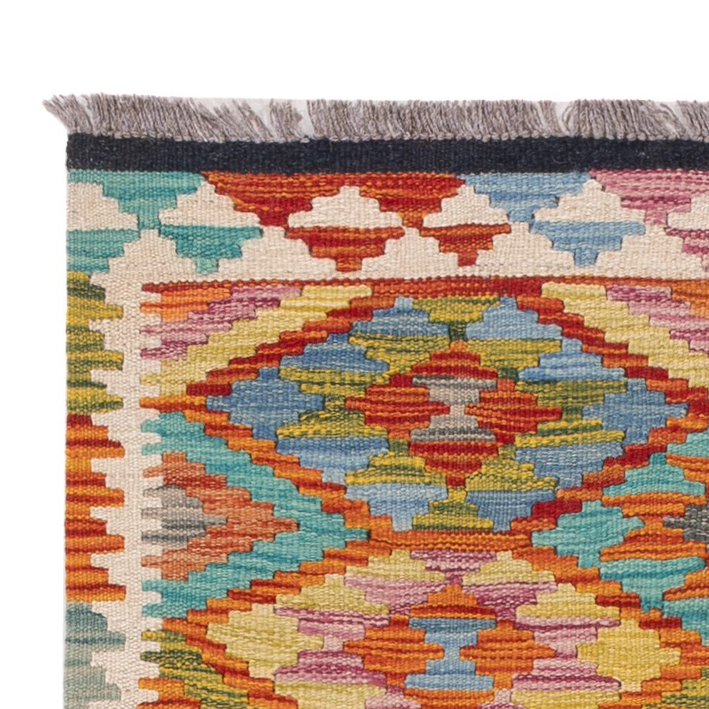 Kilim Maimana Alfombra 122x83cm - Alfombra de lana