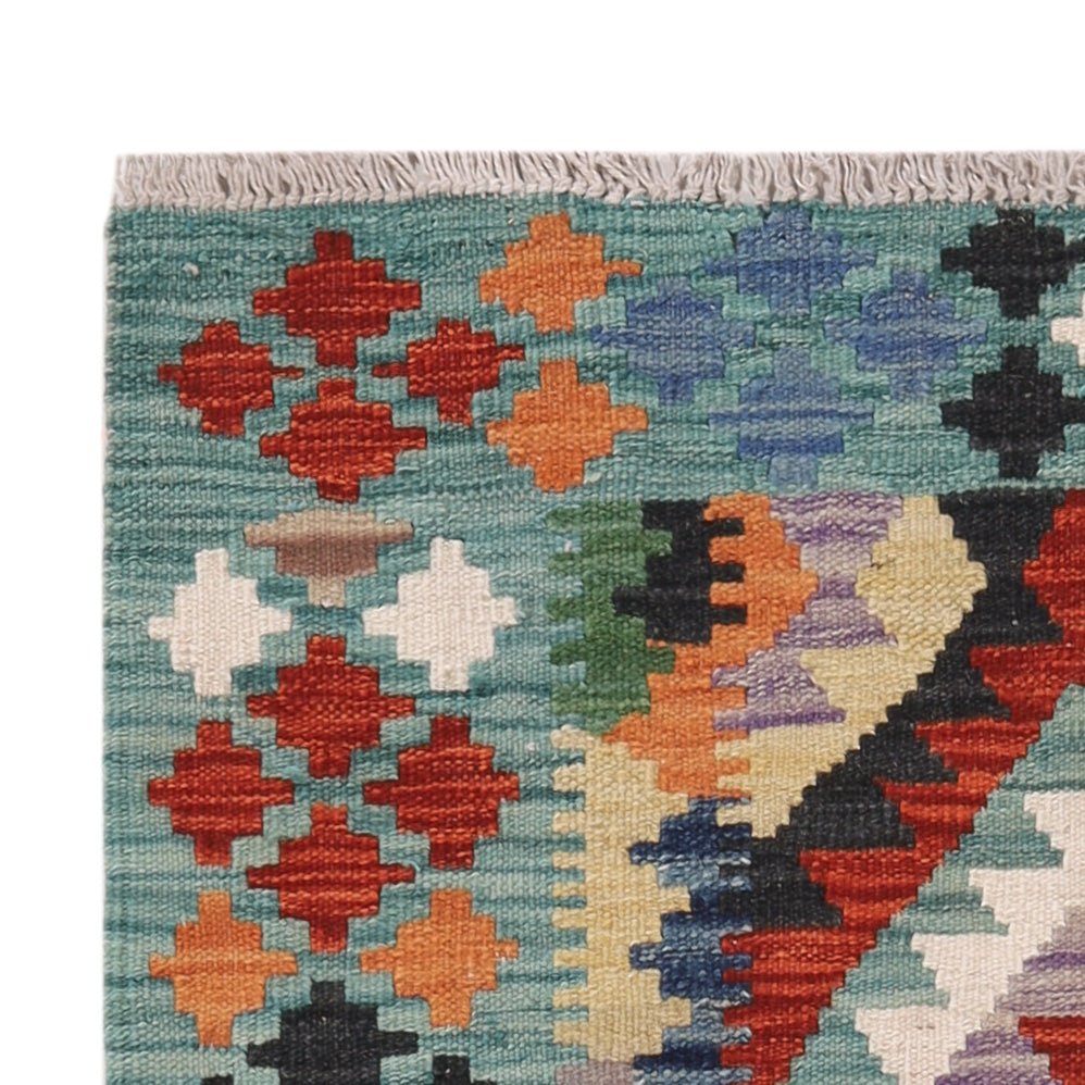 Kilim Maimana Alfombra 122x84cm - Alfombra de lana