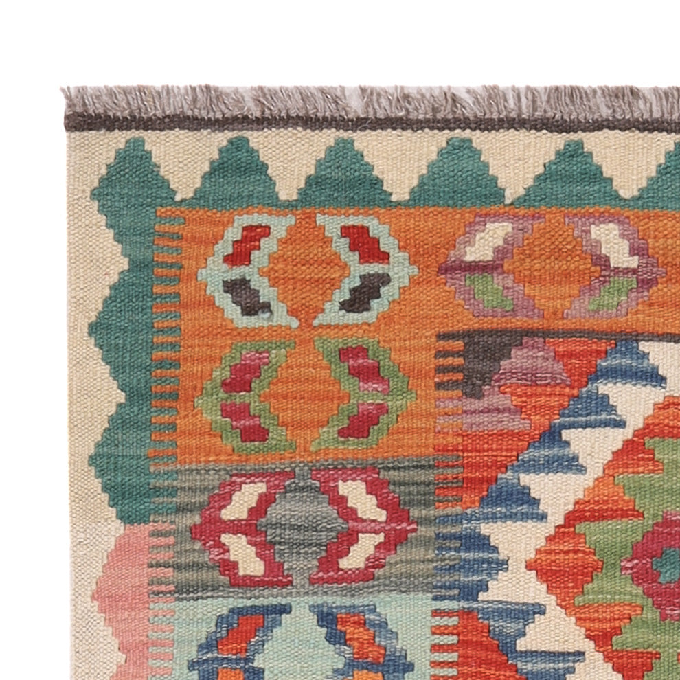 Kilim Maimana Alfombra 118x82cm - Alfombra de lana