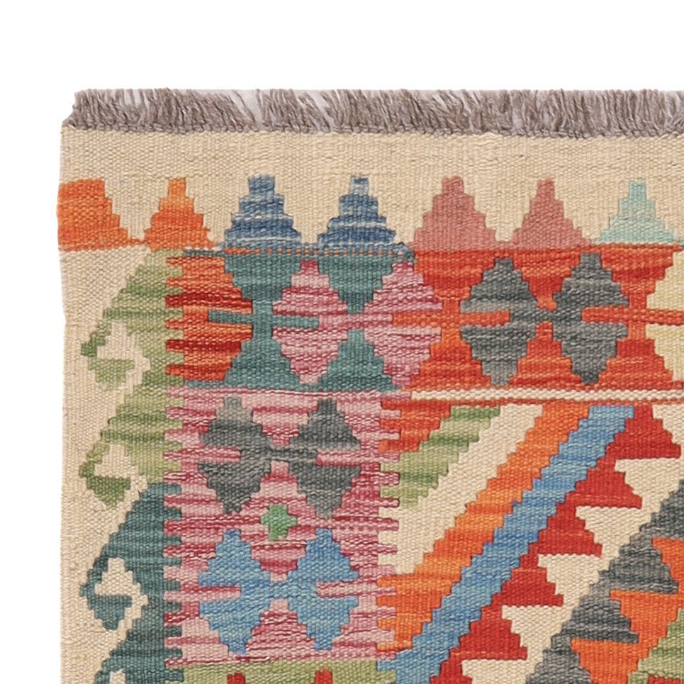 Kilim Maimana Alfombra 132x86cm - Alfombra de lana