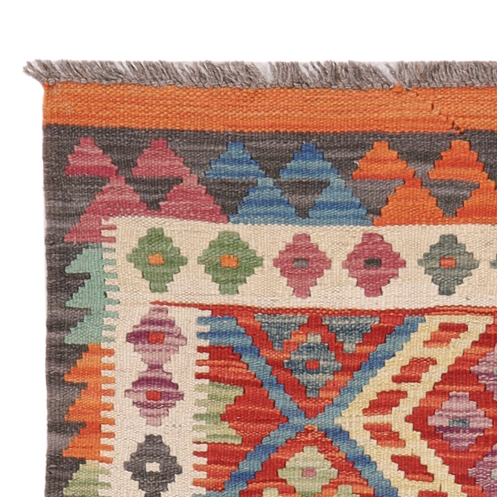 Kilim Maimana Alfombra 124x83cm - Alfombra de lana