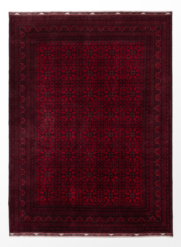 Afghan Teppich - Royal - 350 x 254 cm - rot