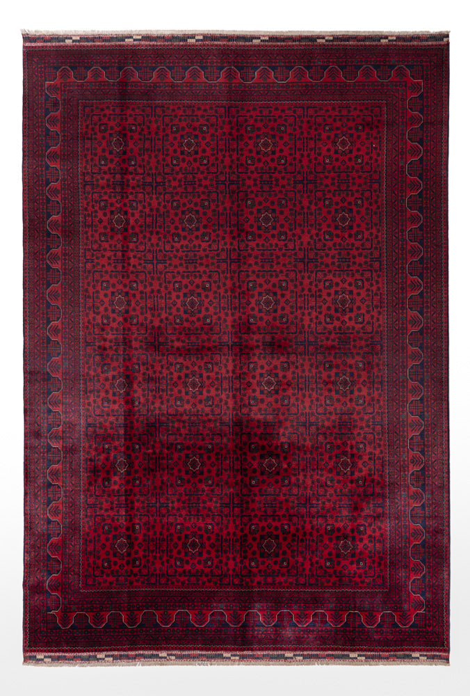 Afghan Teppich - Kunduz - Royal - 351 x 246 cm - rot