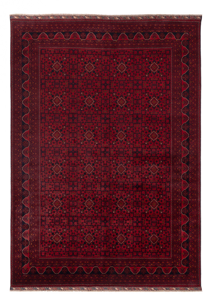 Afghan Teppich - Kunduz - Royal - 343 x 247 cm - rot