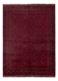 Afghan Teppich - Kunduz - 340 x 250 cm - rot