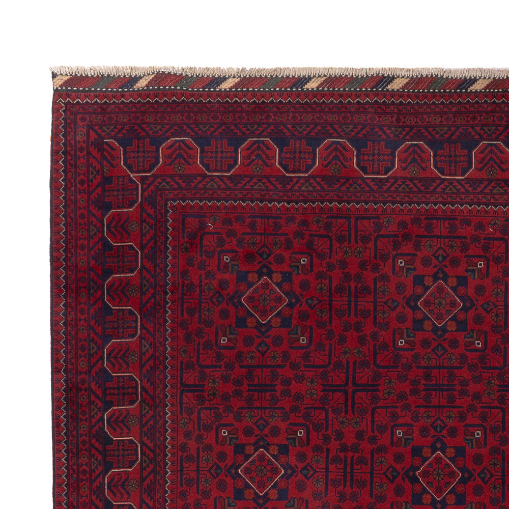 Afghan Teppich - Kunduz - 348 x 251 cm - rot