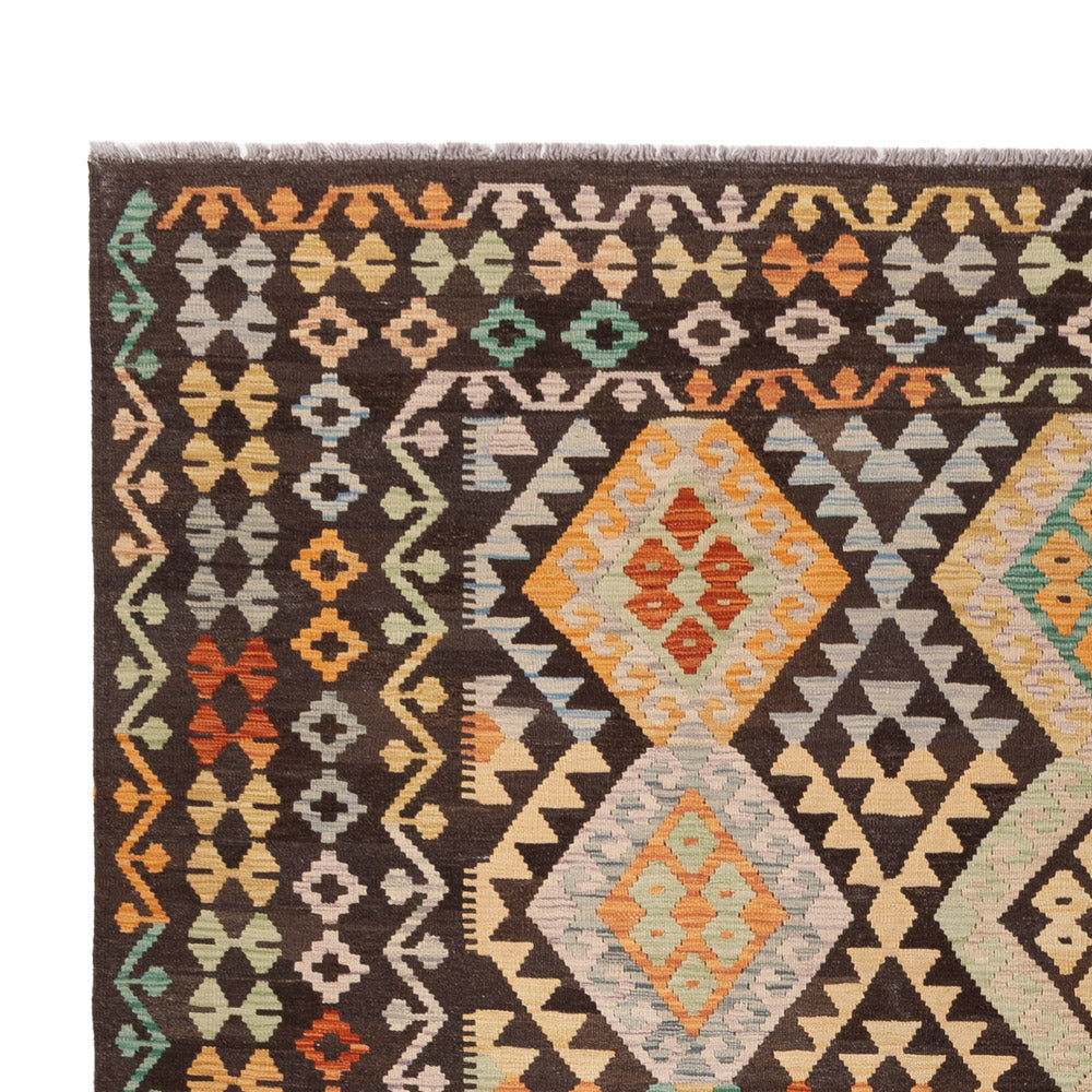 Kilim Maimana Alfombra 241x353cm - Alfombra de lana