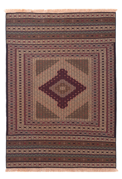 Kilim afgano Alfombra 127x188cm