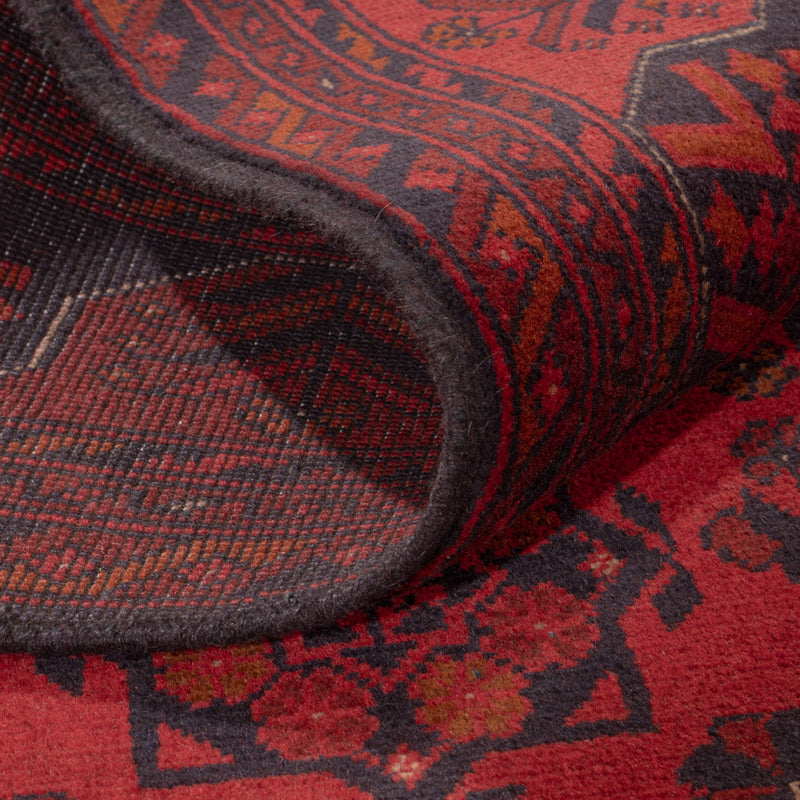 Afghan Teppich - Kunduz - 238 x 176 cm - rot