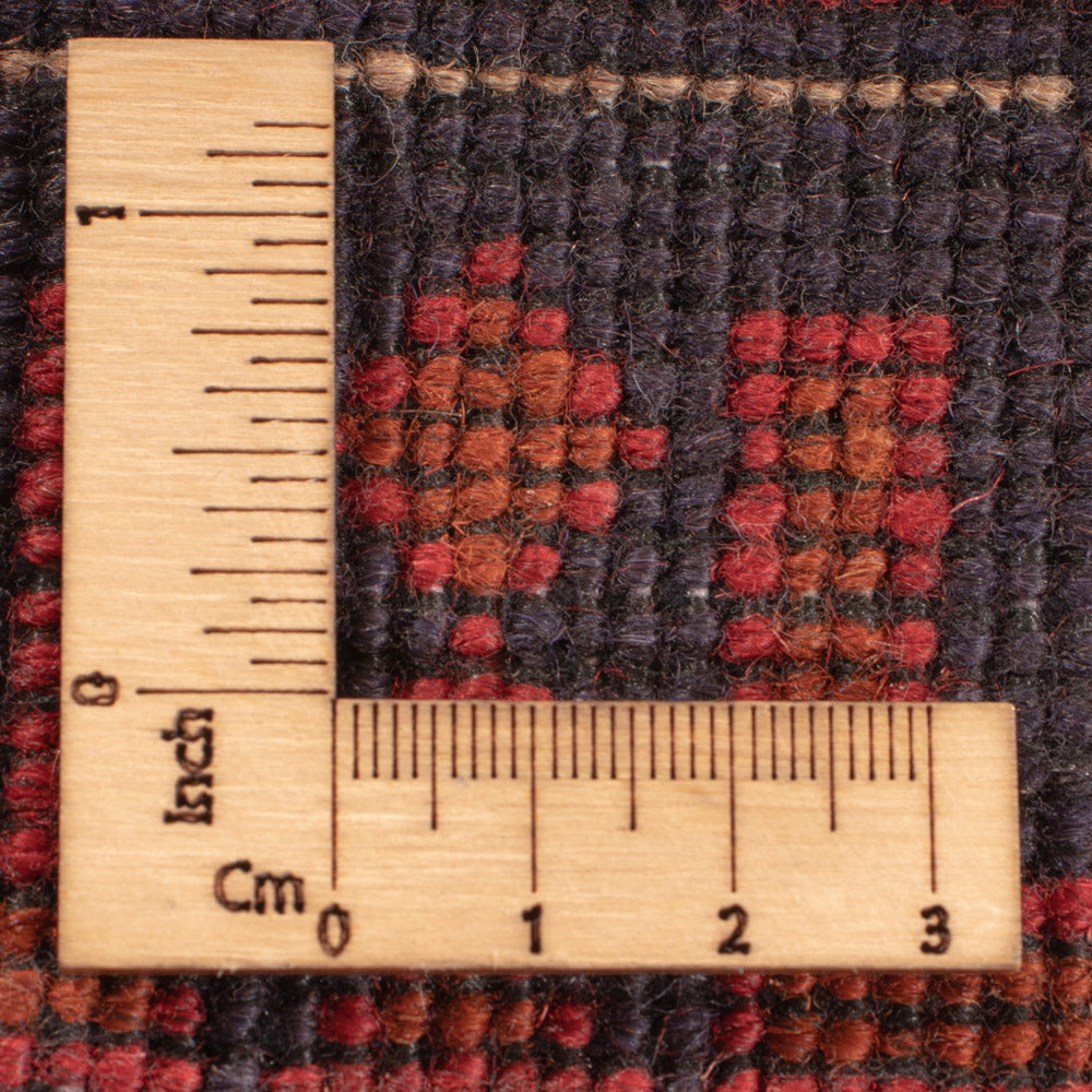 Afghan Teppich - Kunduz - 238 x 176 cm - rot