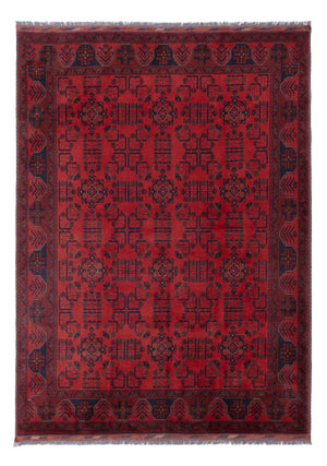 Afghan Teppich - Kunduz - 232 x 169 cm - rot