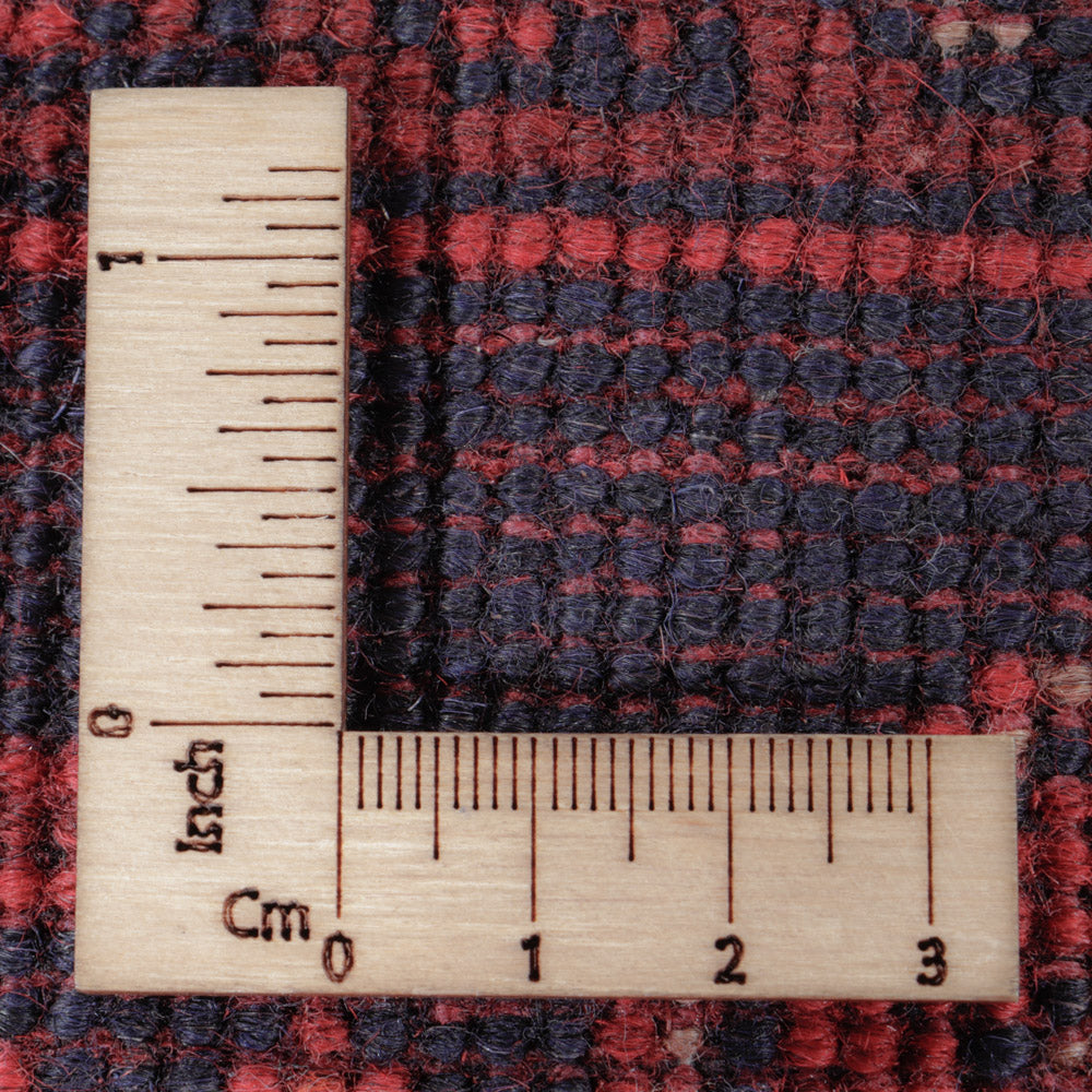 Afghan Teppich - Kunduz - 198 x 153 cm - rot