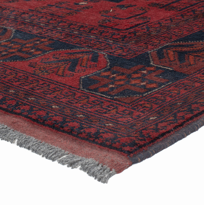 Afghan Teppich - Kunduz - 203 x 154 cm - rot