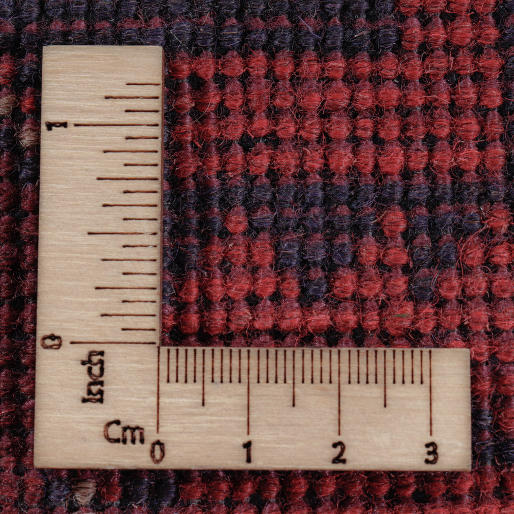 Afghan Teppich - Kunduz - 201 x 148 cm - rot