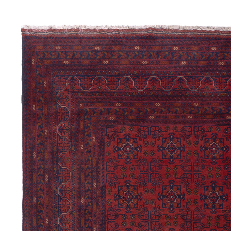 Afghan Teppich - Kunduz - 339 x 252 cm - rot