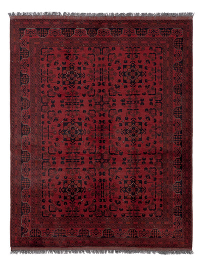 Alfombra Khal Mohammadi 153x198cm - Alfombra oriental - rojo