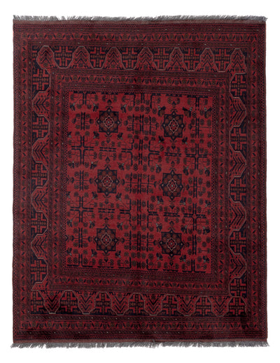 Khal Mohammadi Alfombra 151x191cm - Alfombra oriental - rojo