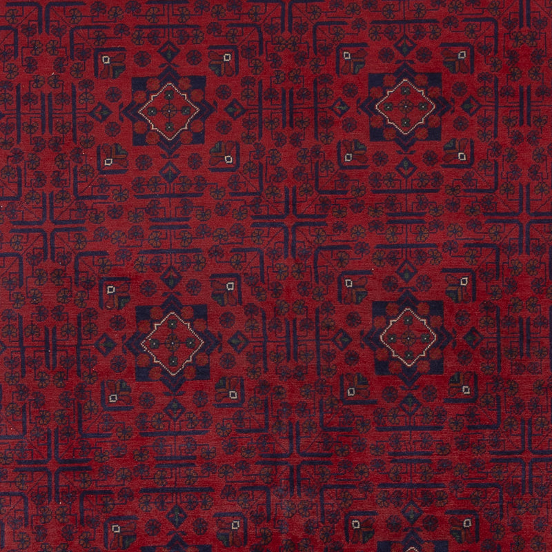Afghan Teppich - Kunduz - 338 x 249 cm - rot