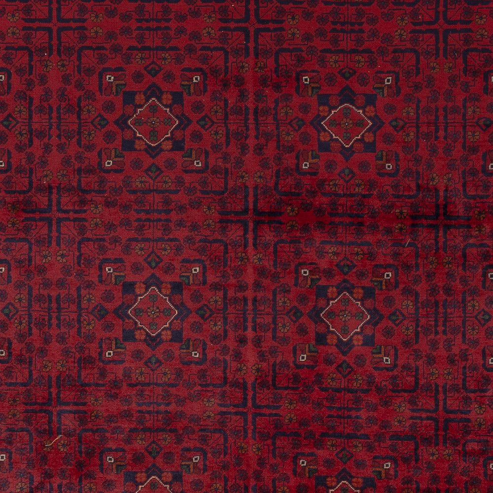 Afghan Teppich - Kunduz - 342 x 250 cm - rot