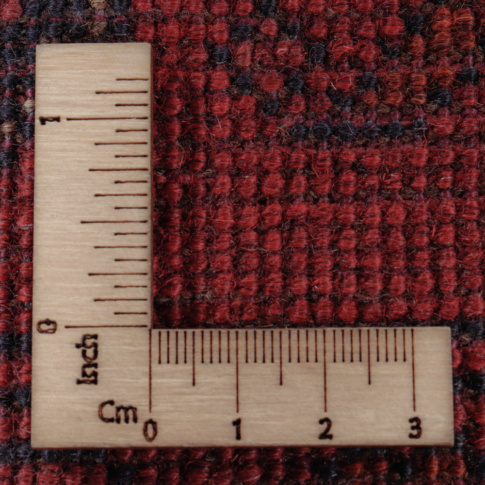 Afghan Teppich - Kunduz - 194 x 148 cm - rot