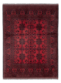 Afghan Teppich - Kunduz - 200 x 153 cm - rot