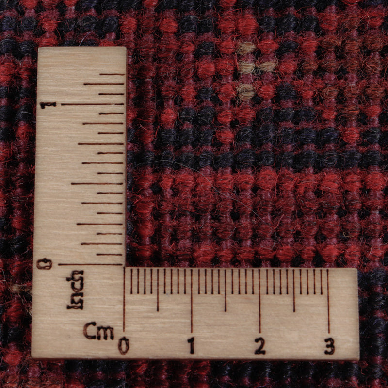 Afghan Teppich - Kunduz - 198 x 150 cm - rot