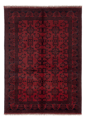 Afghan Teppich - Kunduz - 207 x 148 cm - rot