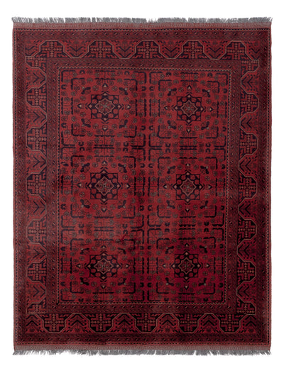 Khal Mohammadi Alfombra 151x190cm - Alfombra oriental - rojo
