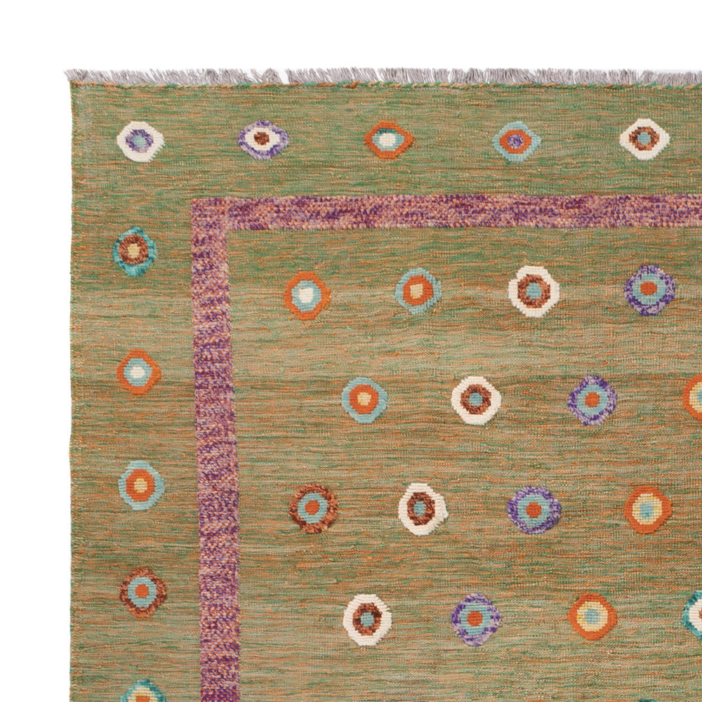 Kilim Maimana Alfombra 303x258cm - Alfombra de lana