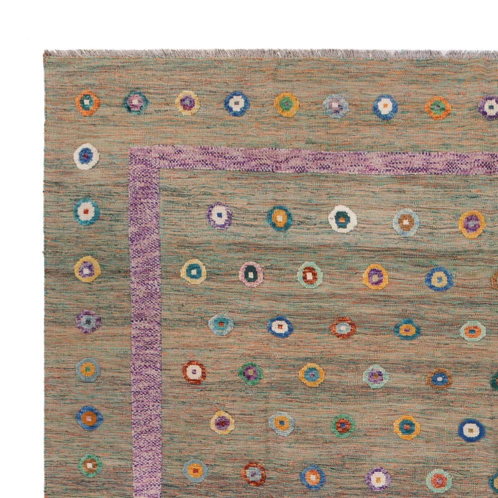 Kilim Maimana Alfombra 394x313cm - Alfombra de lana