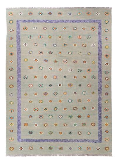 Kilim Maimana Alfombra 256x357cm - Alfombra de lana