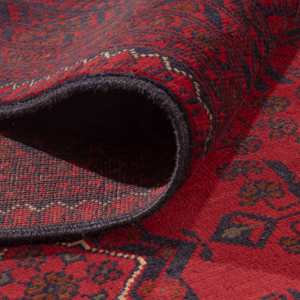 Afghan Teppich - Kunduz - 351 x 249 cm - rot